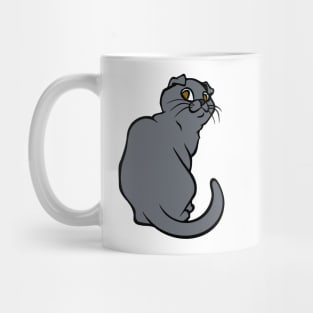 Little Gray Scottish Fold Mug